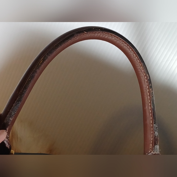 Dunhill Duffle Dark Chocolate Boston Brown Canvas Weekend/Travel - Picture 6 of 13